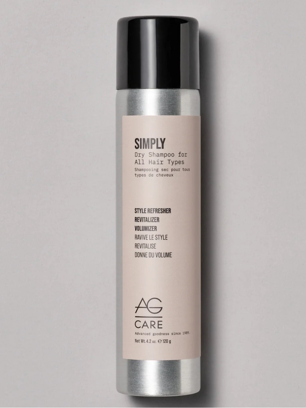 AG Care Simply Dry Shampoo For All Hair Types 4.2oz BRAND NEW/SEALED